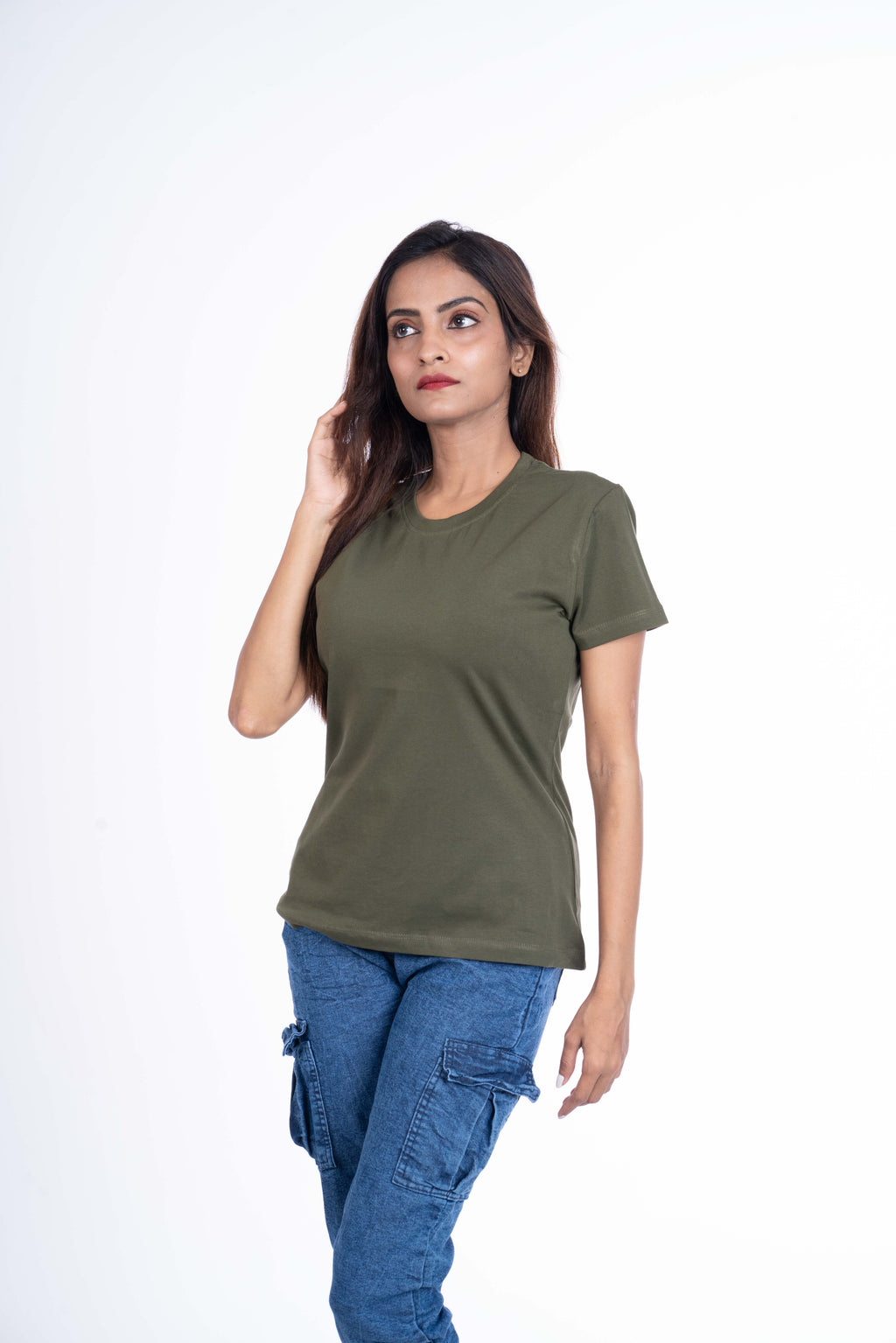 Women’s Round Neck Half Sleeve T-Shirt