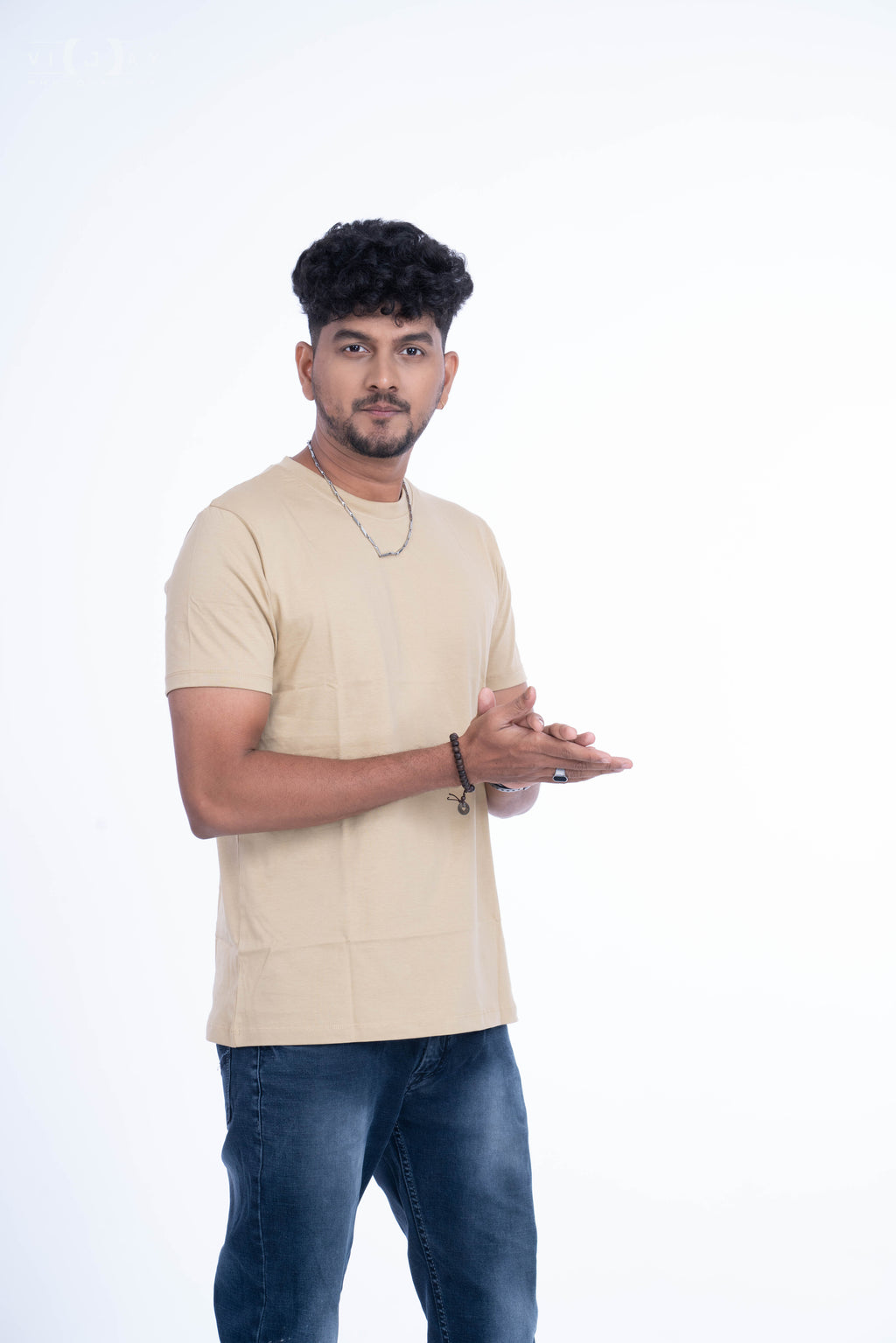 Men’s Round Neck Half Sleeve T-Shirt