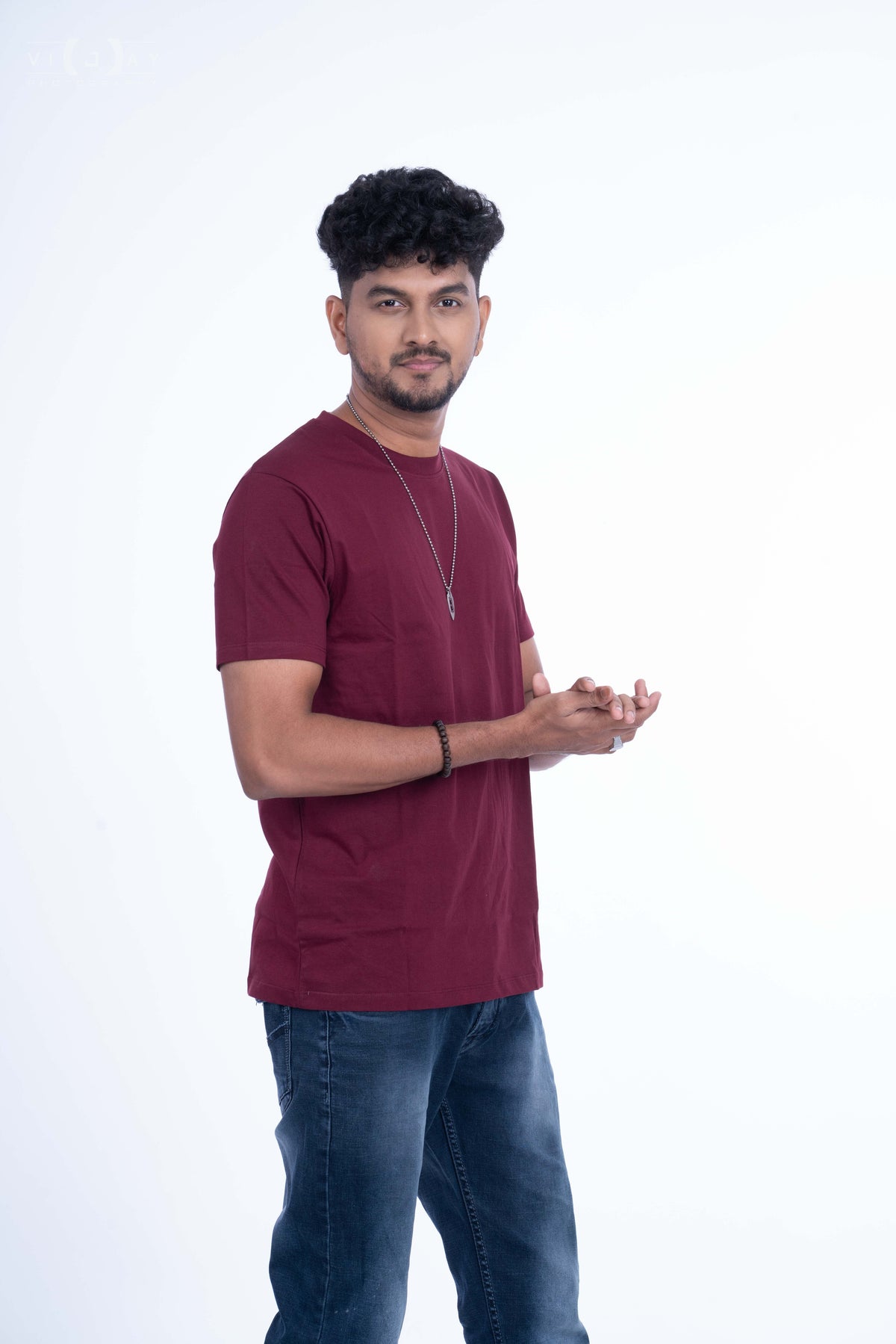 Men’s Round Neck Half Sleeve T-Shirt