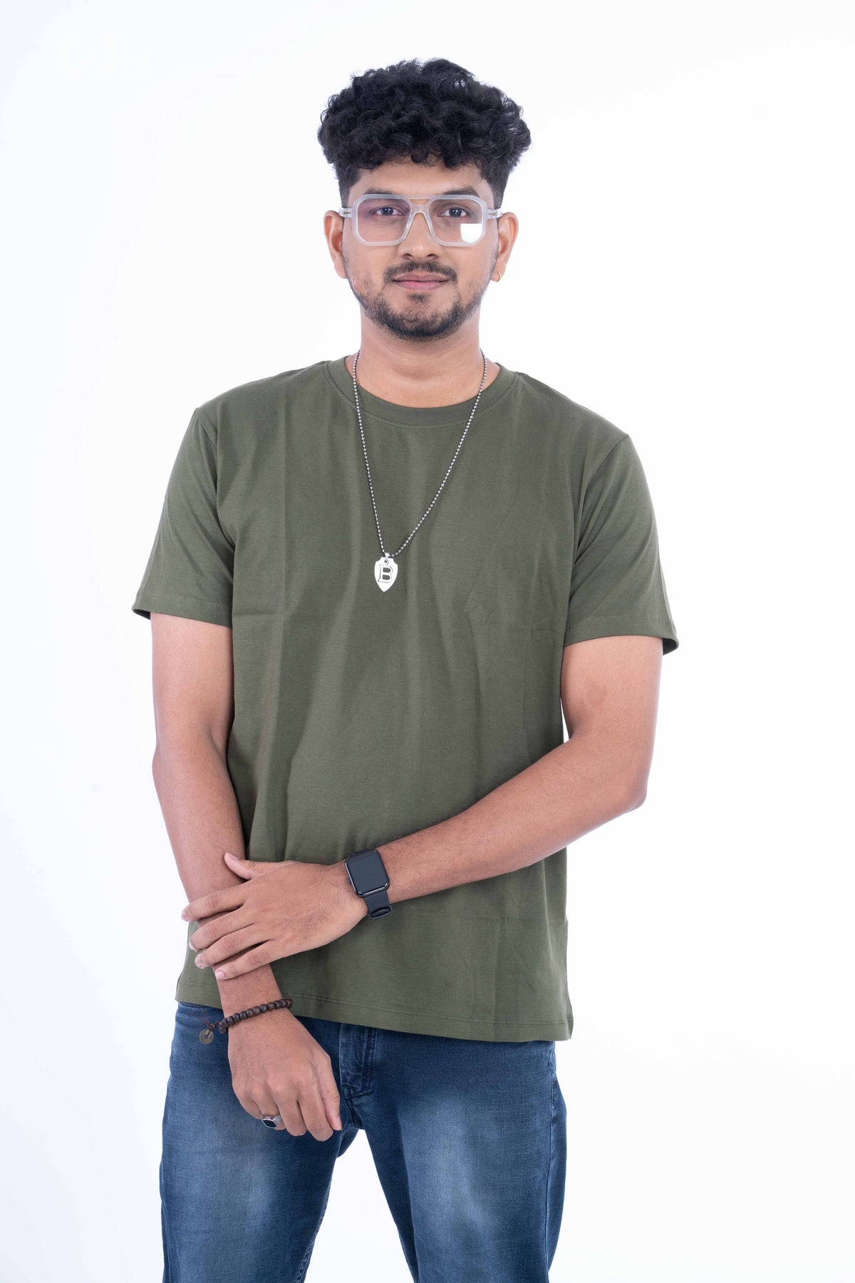 Men’s Round Neck Half Sleeve T-Shirt