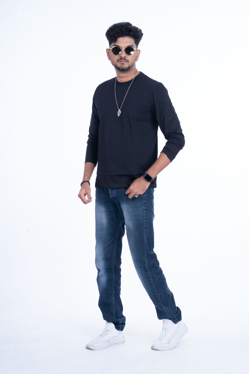 Men’s Round Neck Full Sleeve T-Shirt