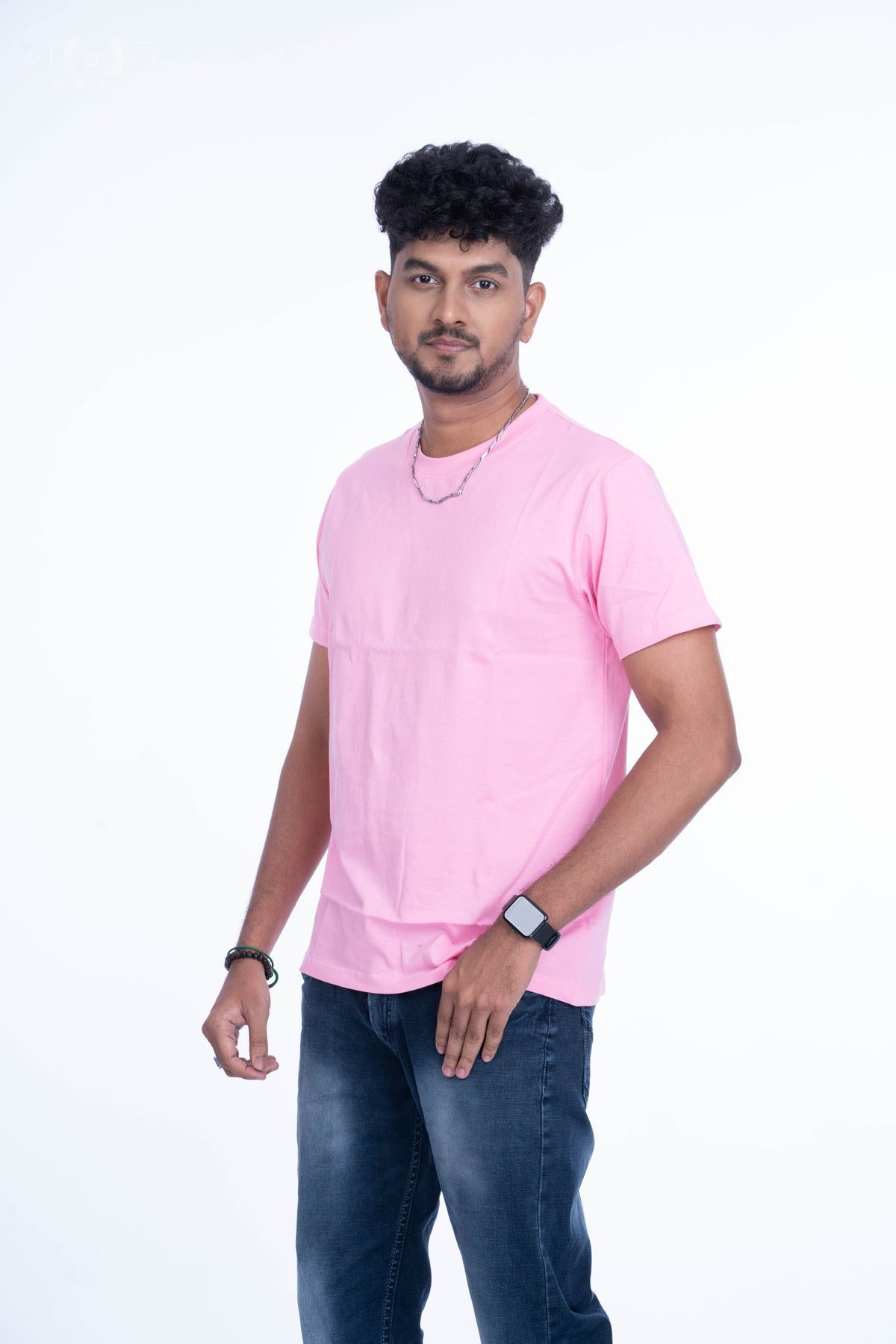 Men’s Round Neck Half Sleeve T-Shirt